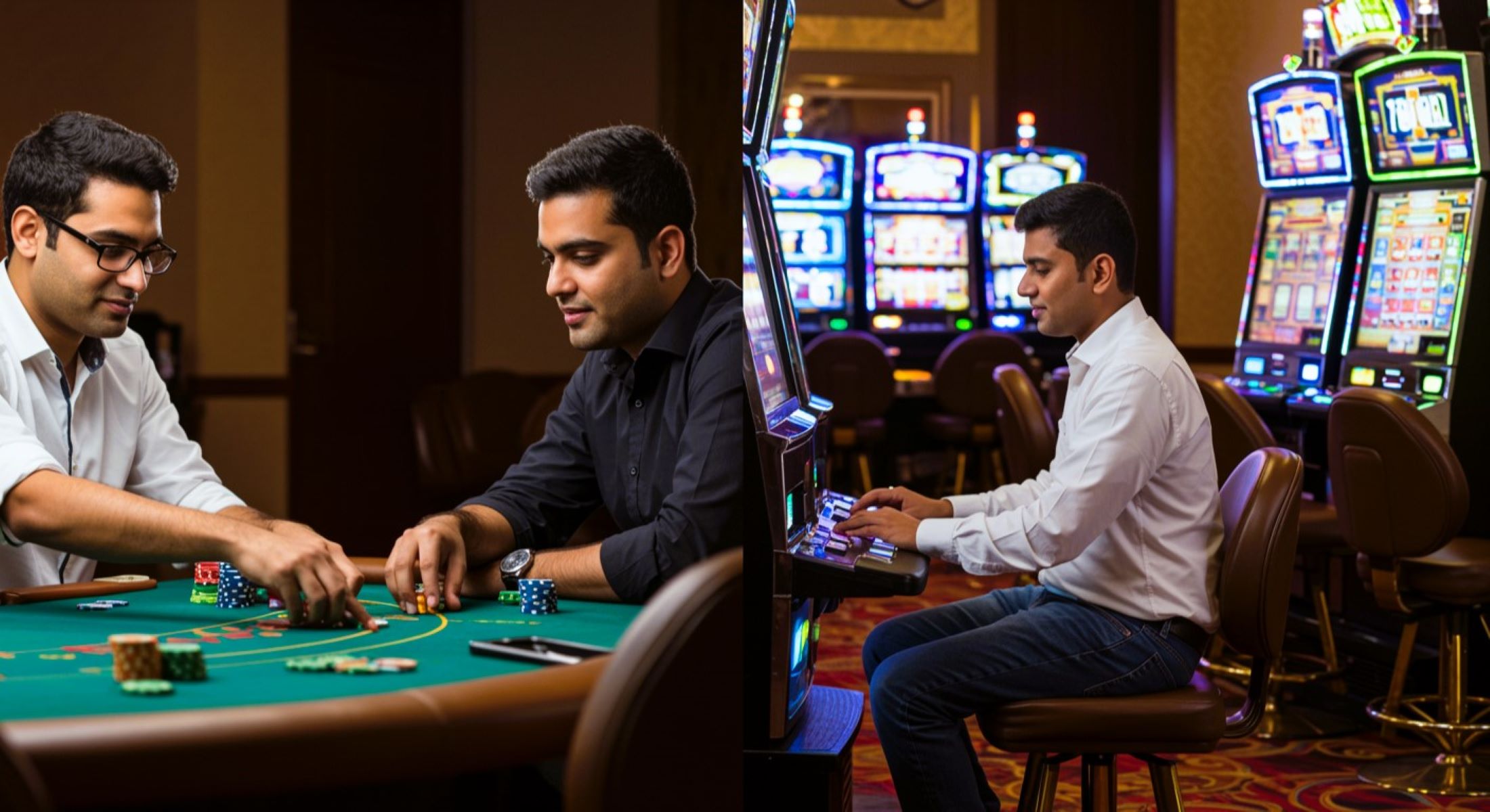 What Is the Difference Between Slots and Table Games?
